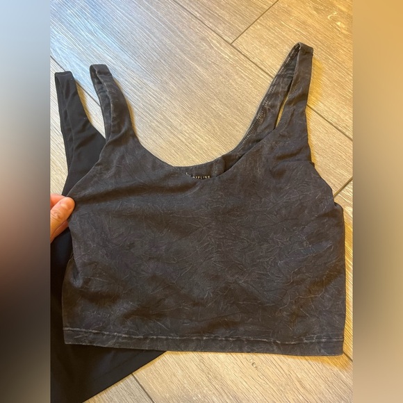 Aerie Sports Bra Bundle Gray and Black Size Medium - Picture 2 of 5